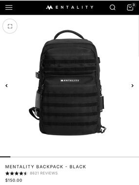 Tactical Backpack — Black